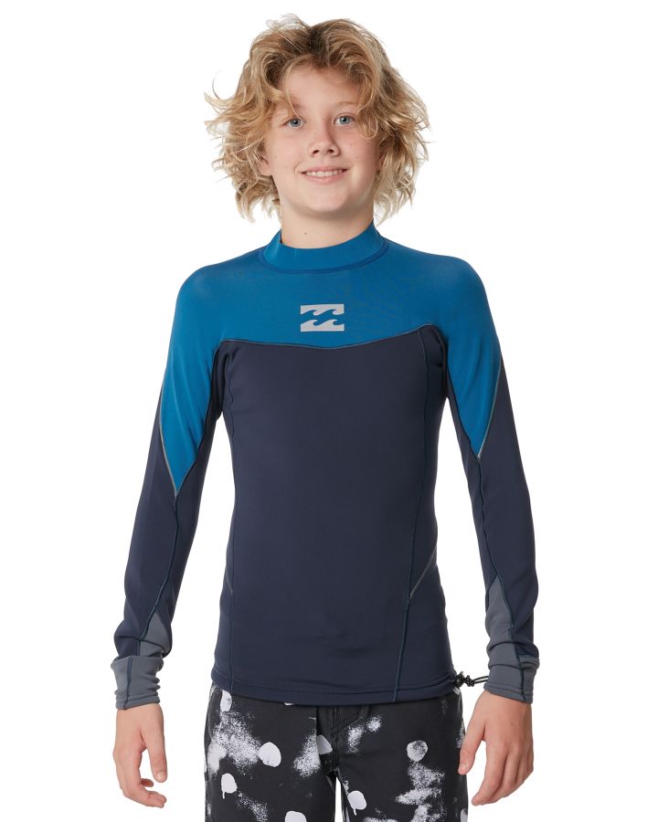 New Billabong Surf Boys Boys Pro Series 1Mm Wetsuit Jacket Long Sleeve ...