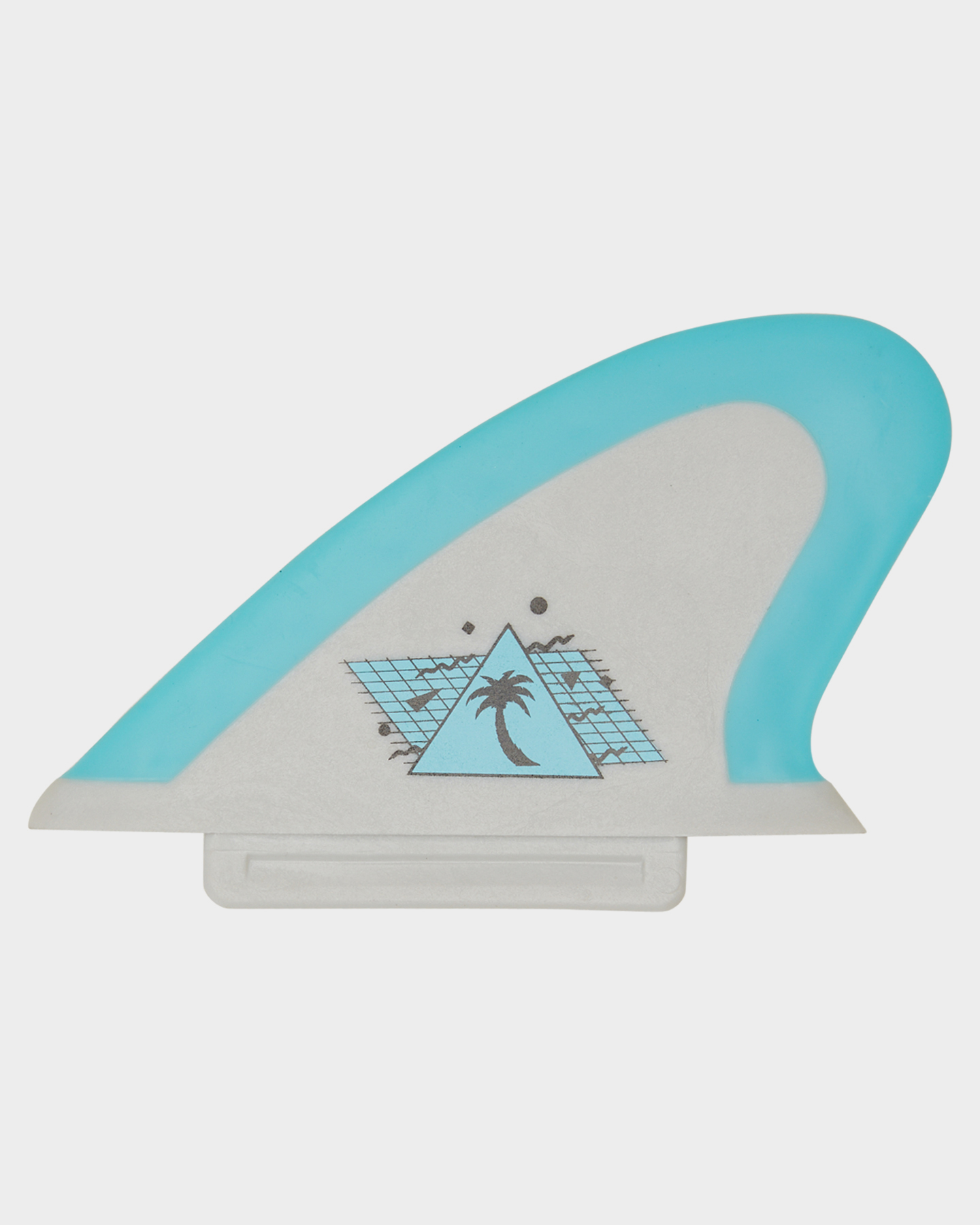 Catch Surf Saftey Edge Twin Fin Set Kit Grey Cool Blue