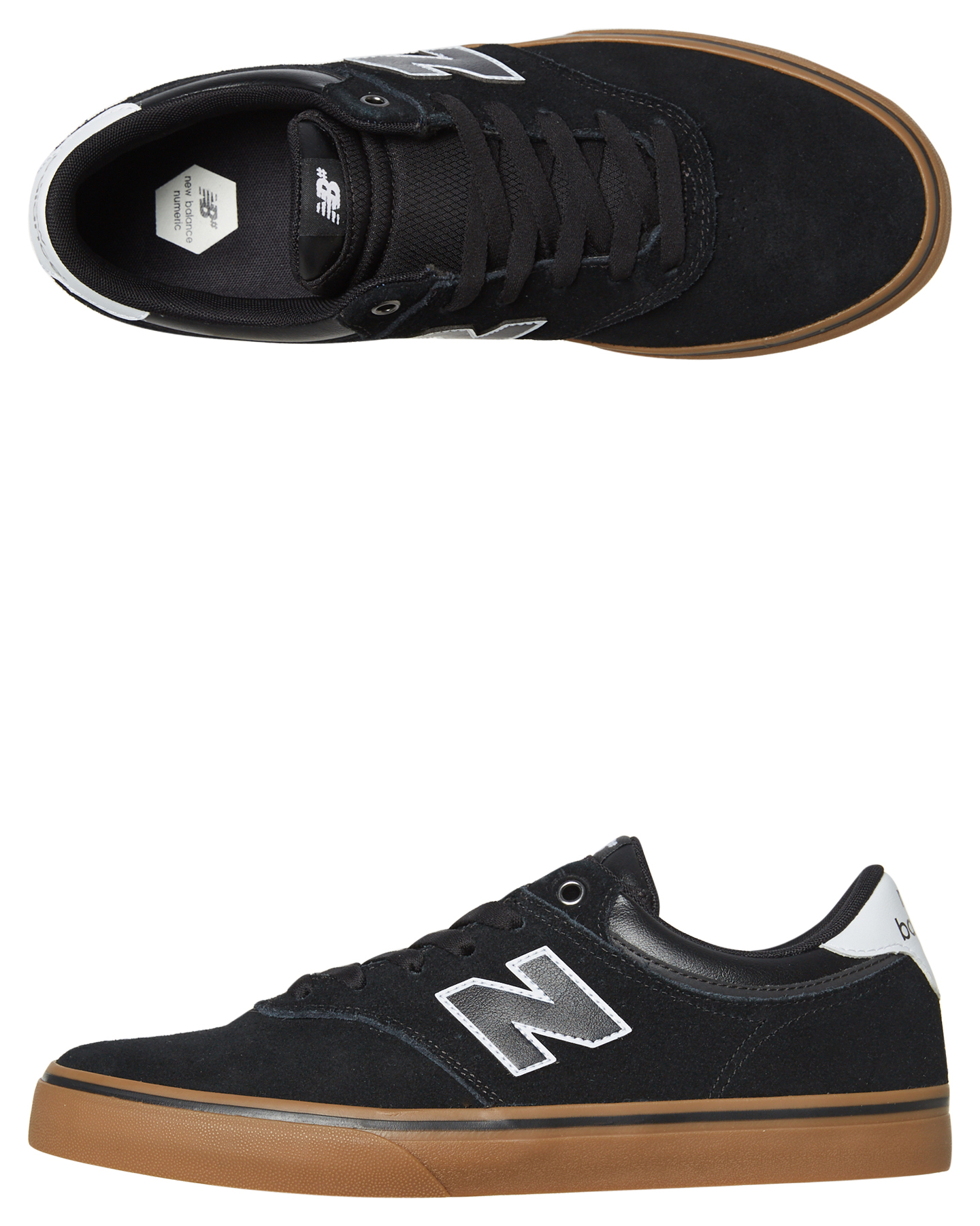 new balance suede skate shoes