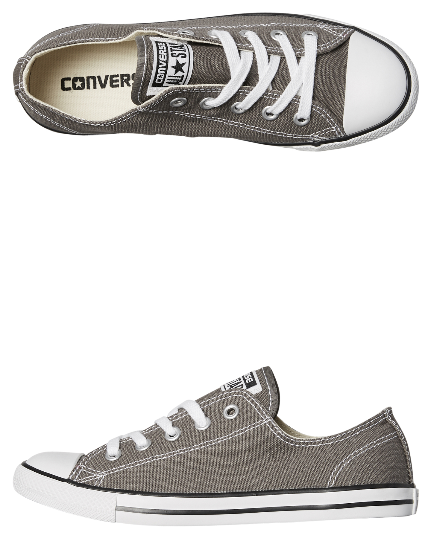 ladies dainty converse trainers