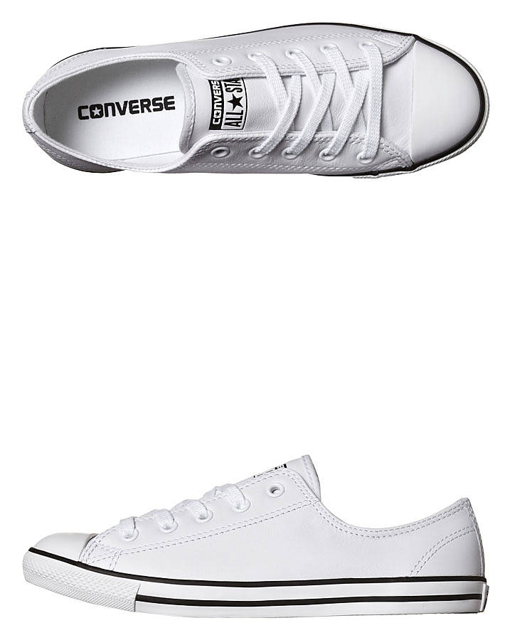 cheap white converse size 5