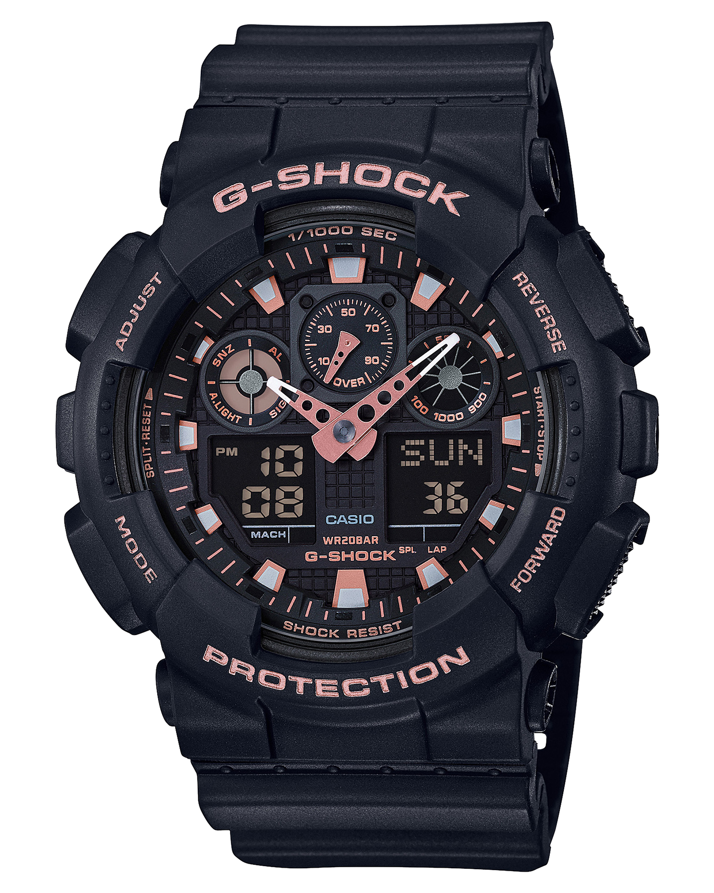 G Shock Men's Black And Gold Watch Resin Pu 4549526171093 | eBay