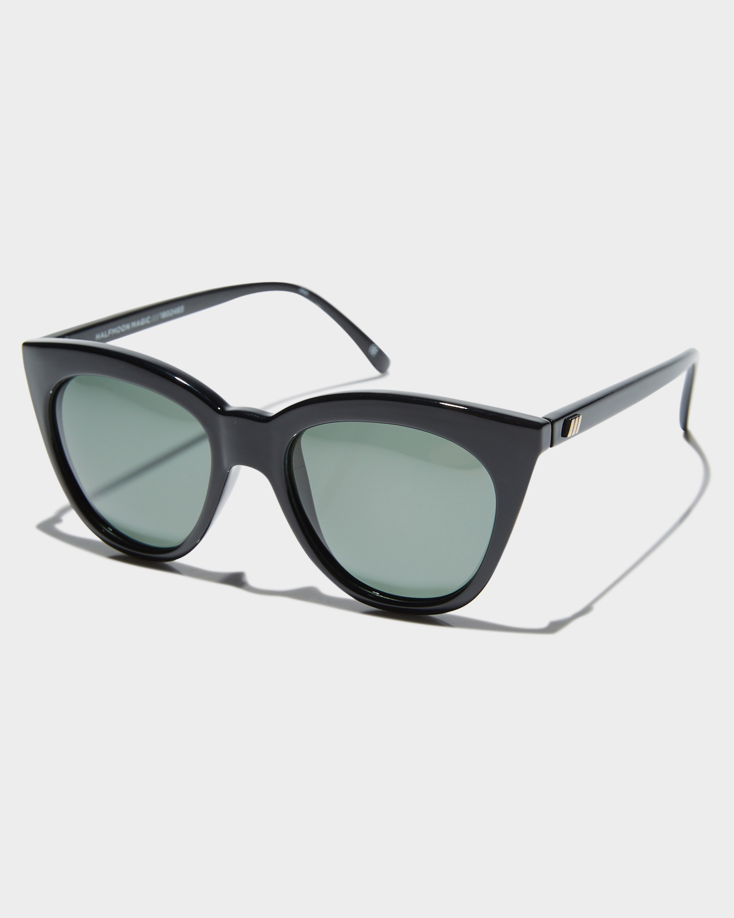 Le Specs Women's Halfmoon Magic Polarized Sunglasses Stainless Steel ...