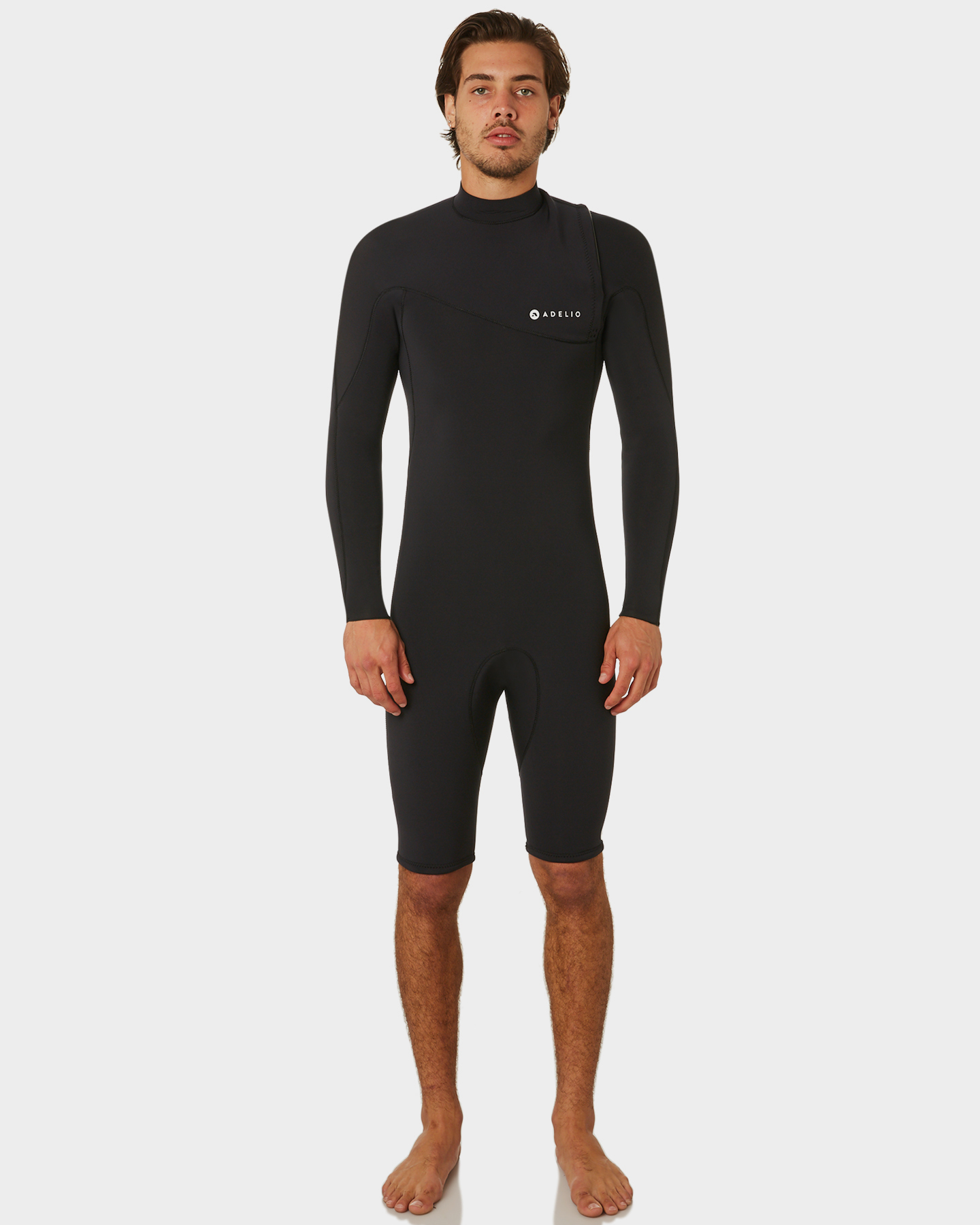 Adelio Taylor Zipperless 2Mm Gbs Ls Springsuit Black