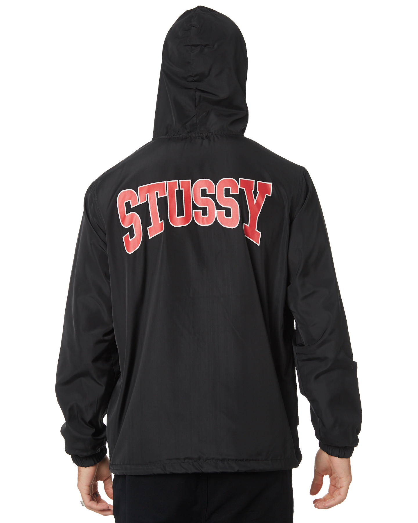 stussy champion coach jacket