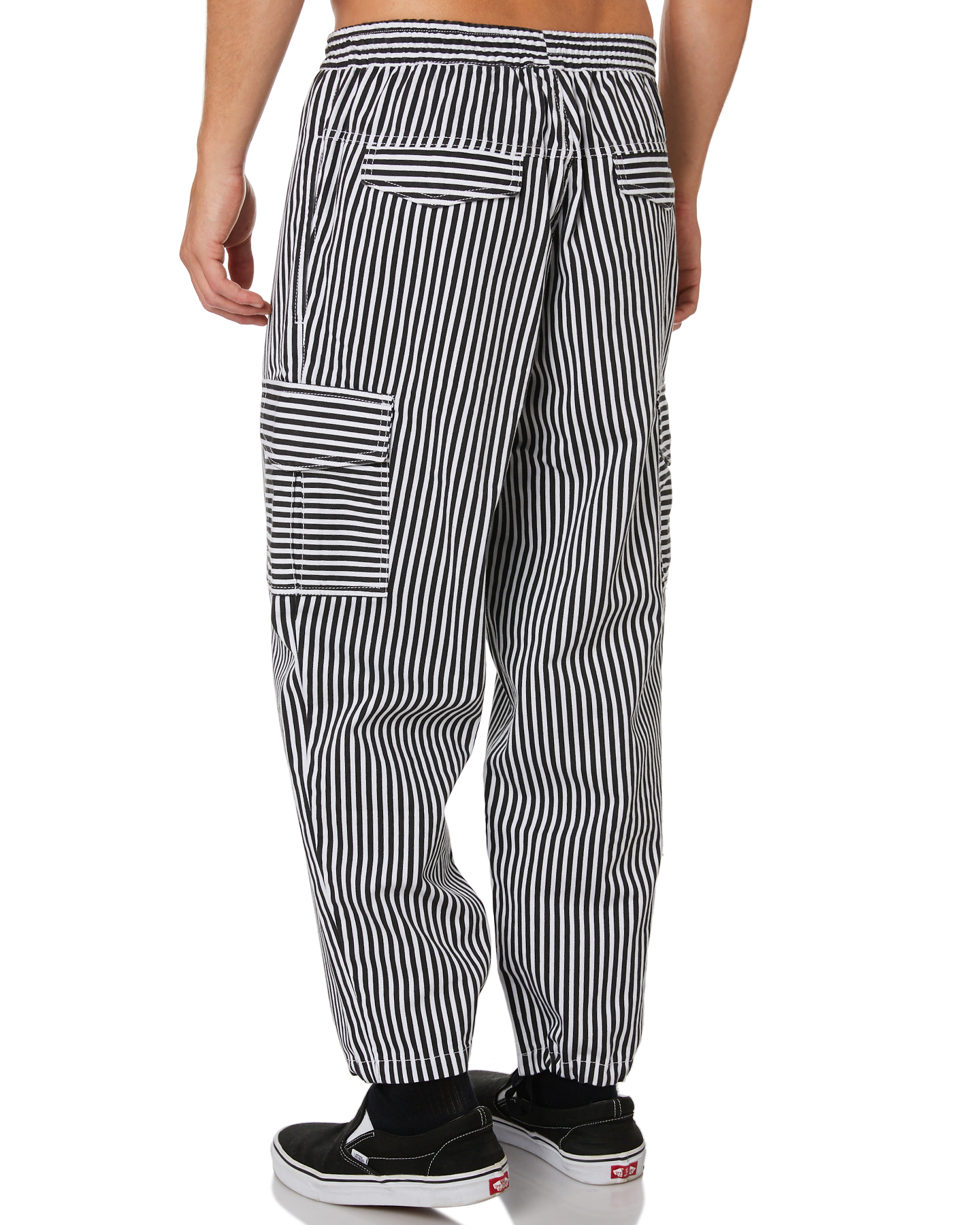 New Polar Skate Co. Men's Striped Cargo Pants Cotton | eBay