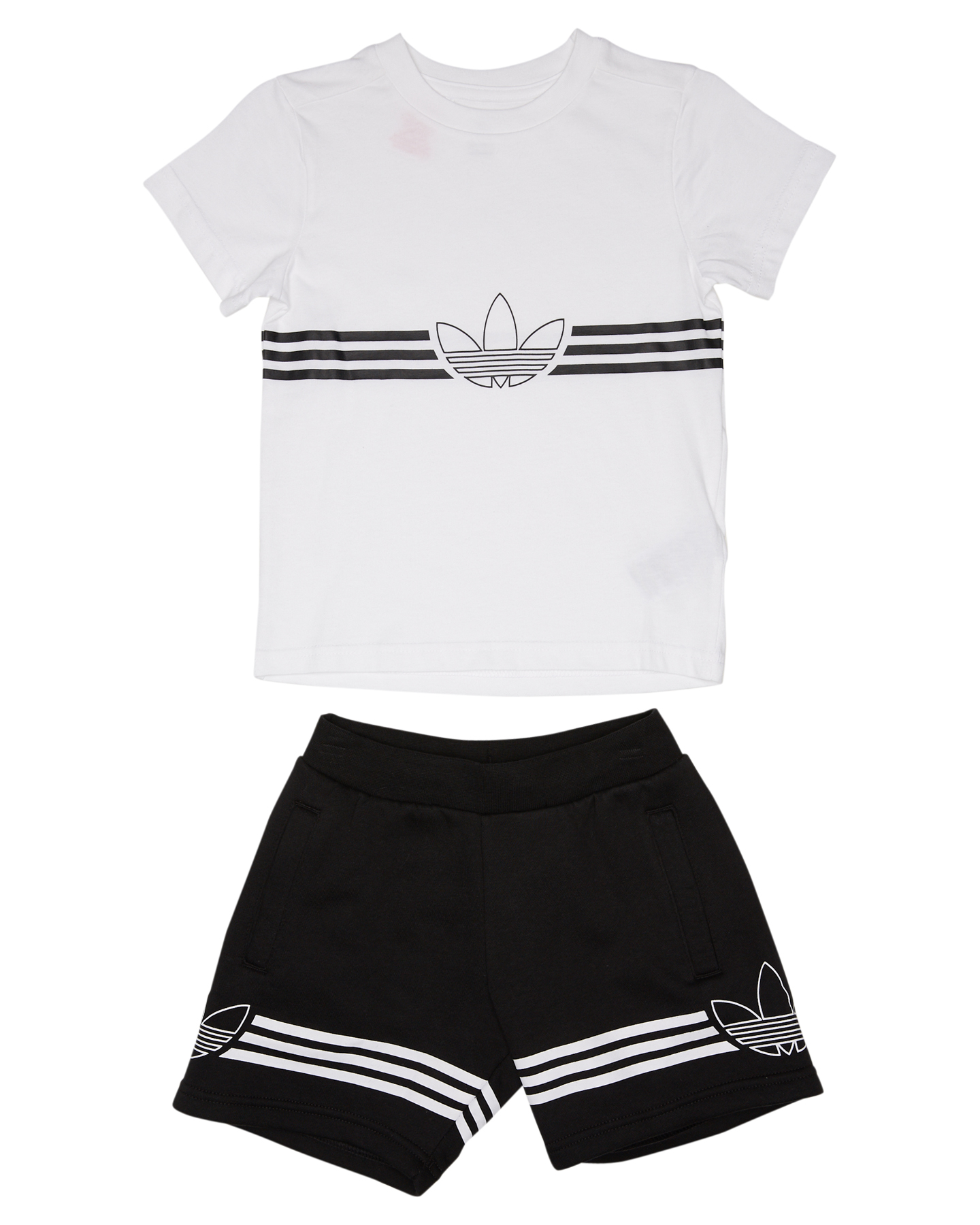 boys adidas shorts and shirt