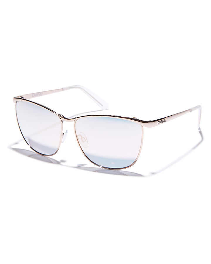 Carve Amanda Sunglasses Gold Revo