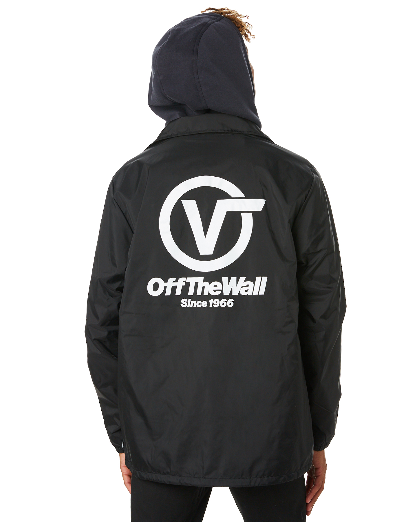 vans jacket Black