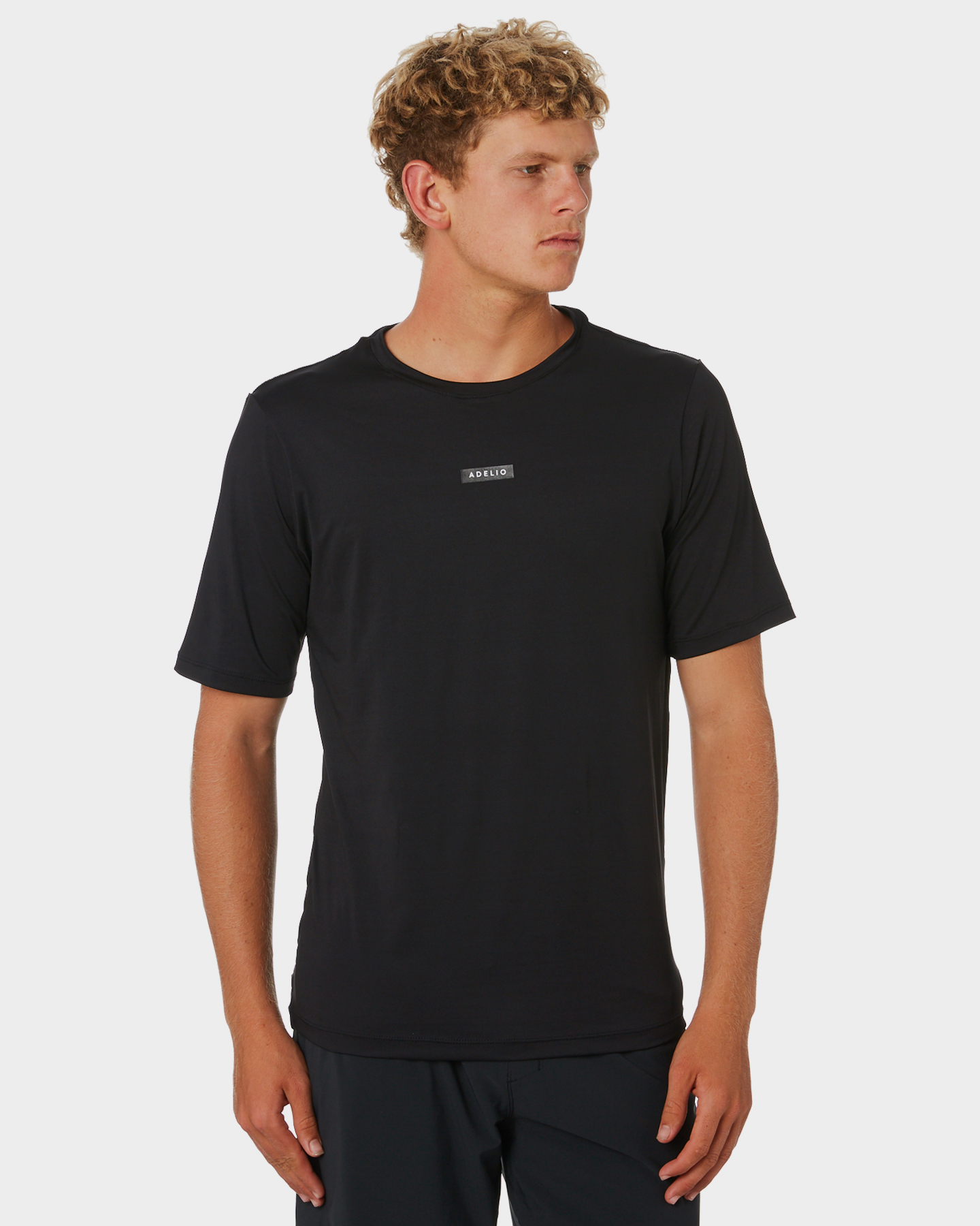 Adelio Loose Fit Rash Tee Black