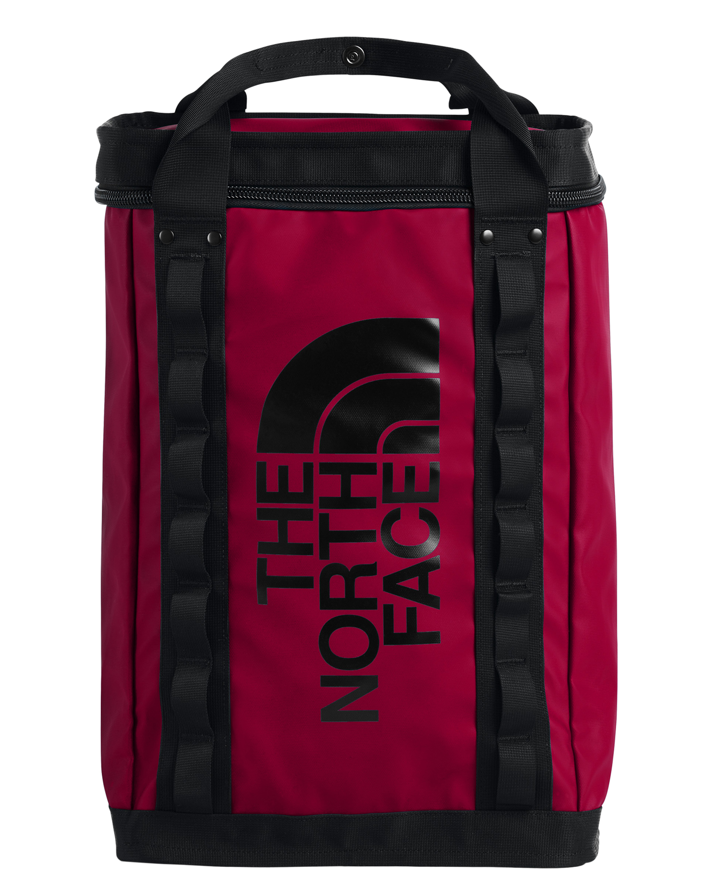 north face bag red