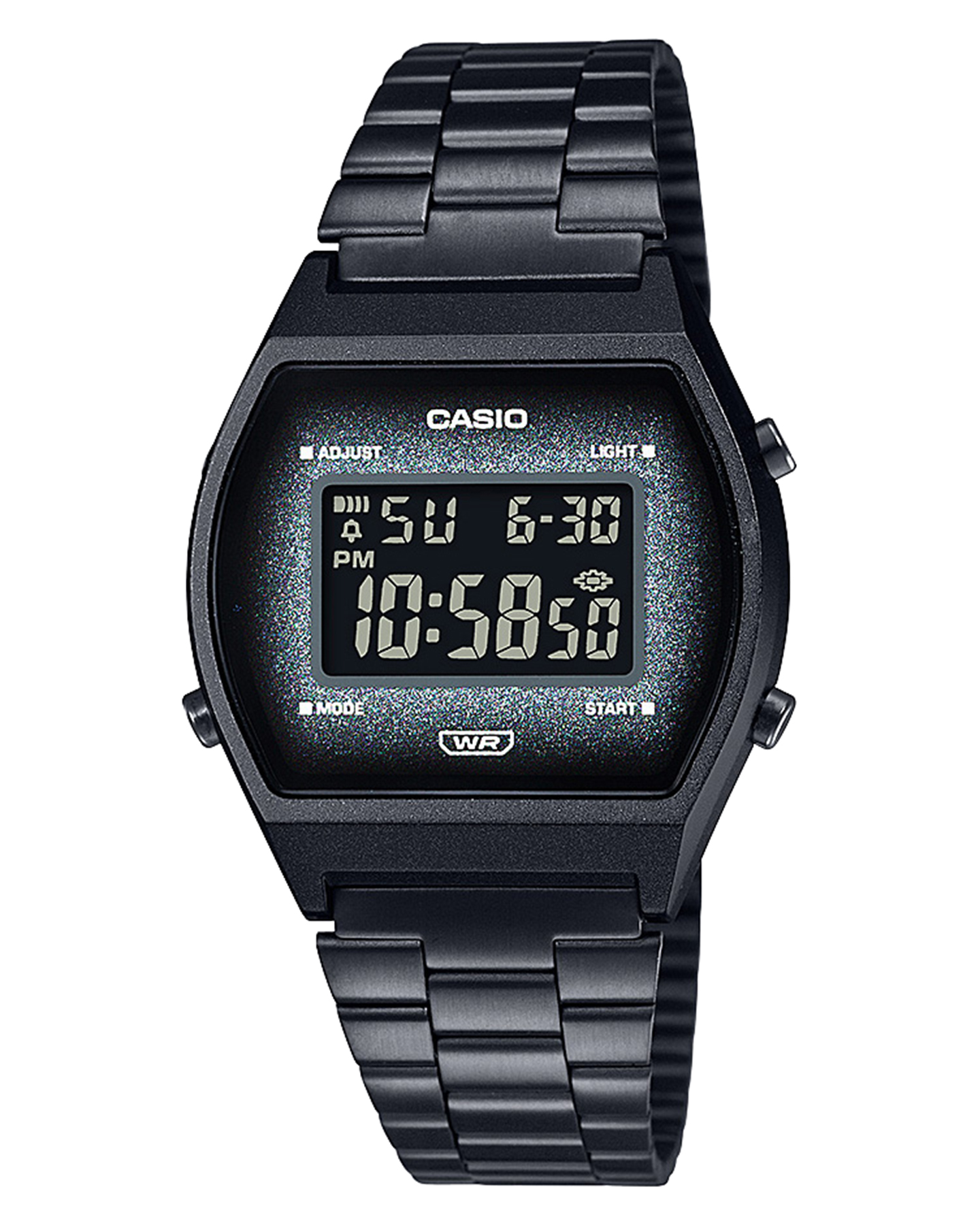 Casio Glitter Face Digital Watch Black