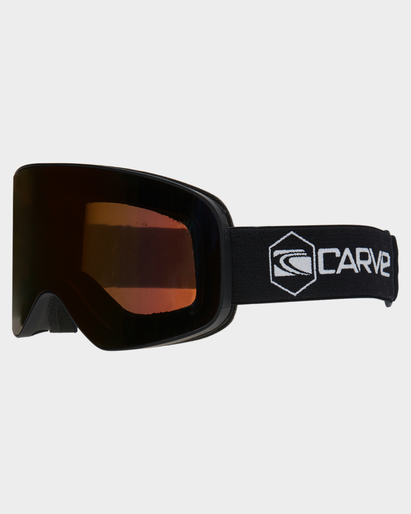 Carve Frother Snow Goggles Matt Black Orange