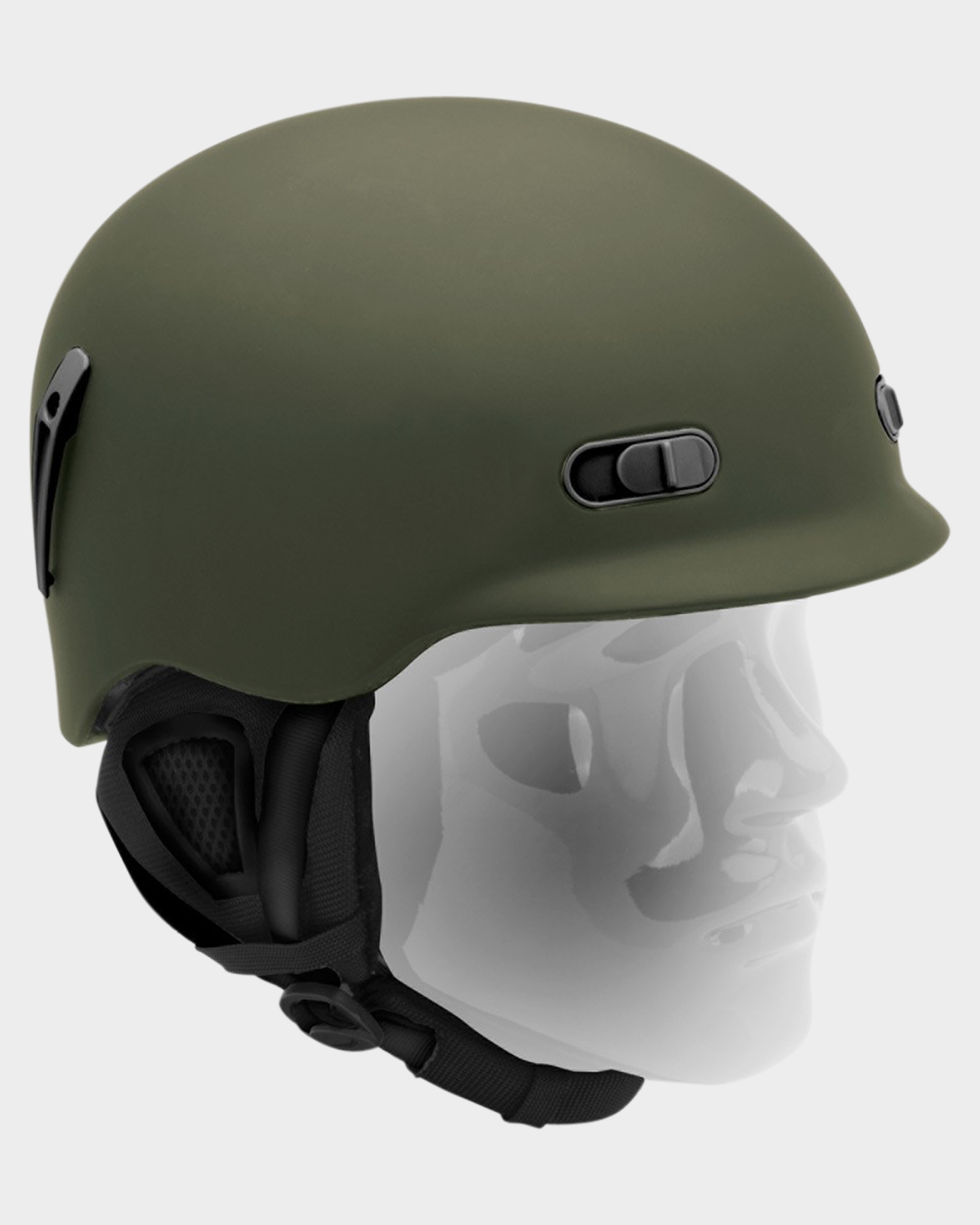 Carve Overdrive Snow Helmet Olive Olive
