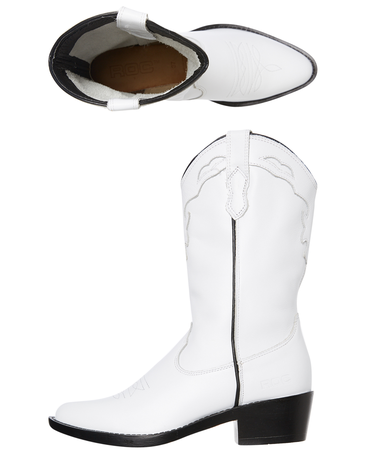 roc boots indio white