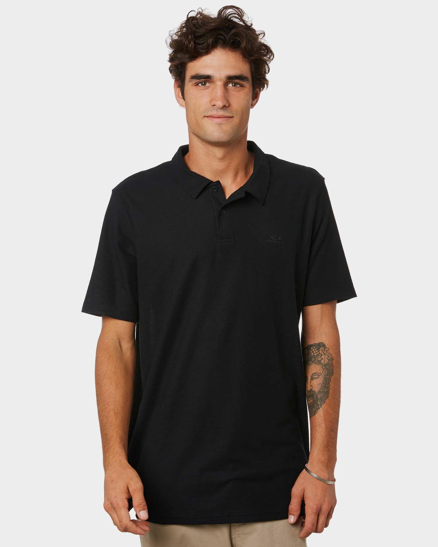 Oakley black hotsell polo shirt