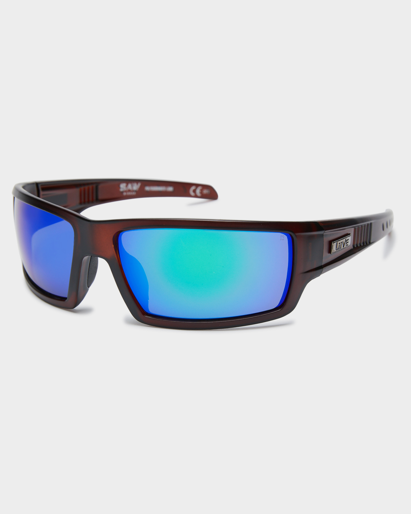 Liive Vision Saw Safety Sunglasses - Matt Xtal Beer