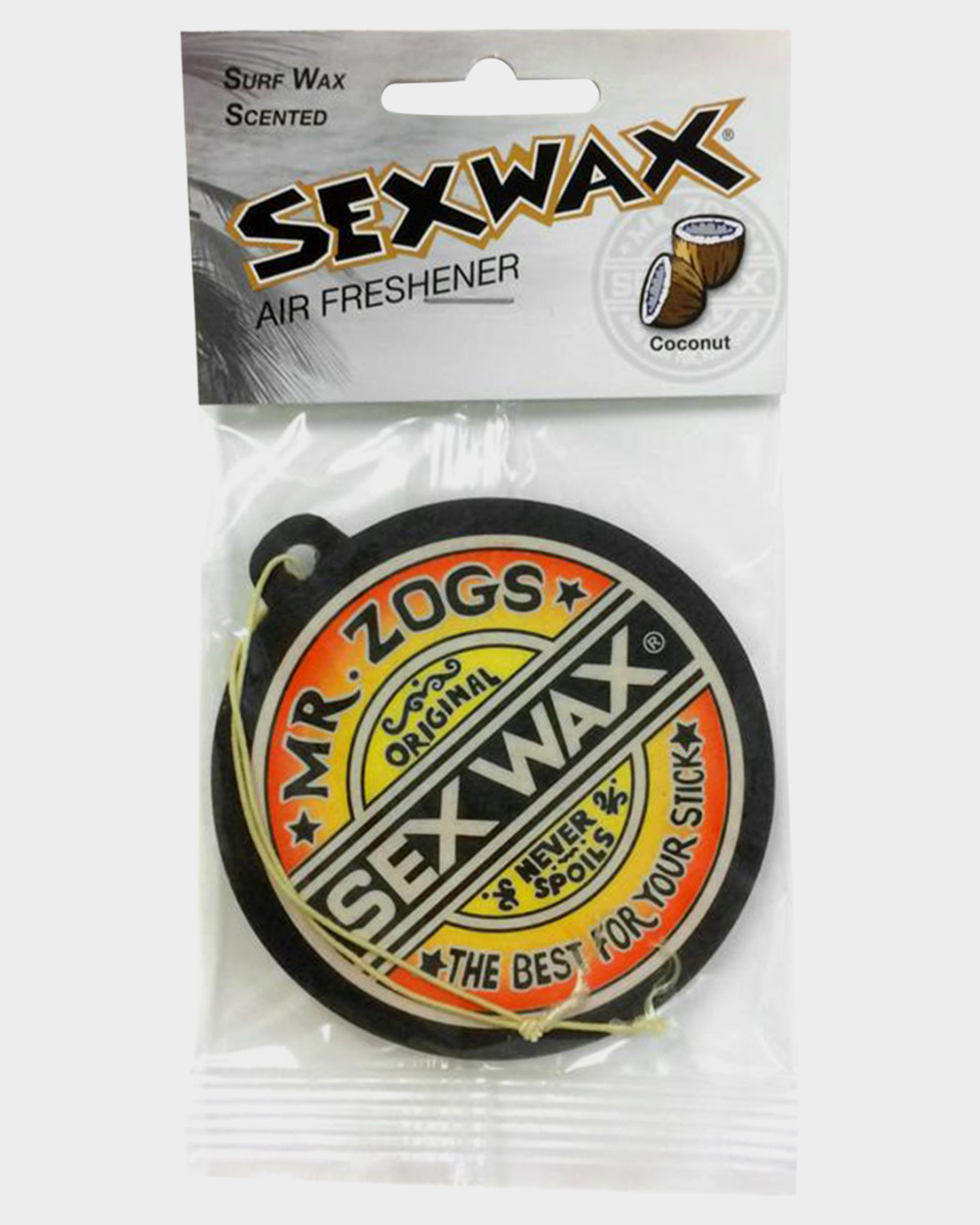 Mr. Zogs Original Sexwax - Cold Water Temperature Coconut Scented (White)