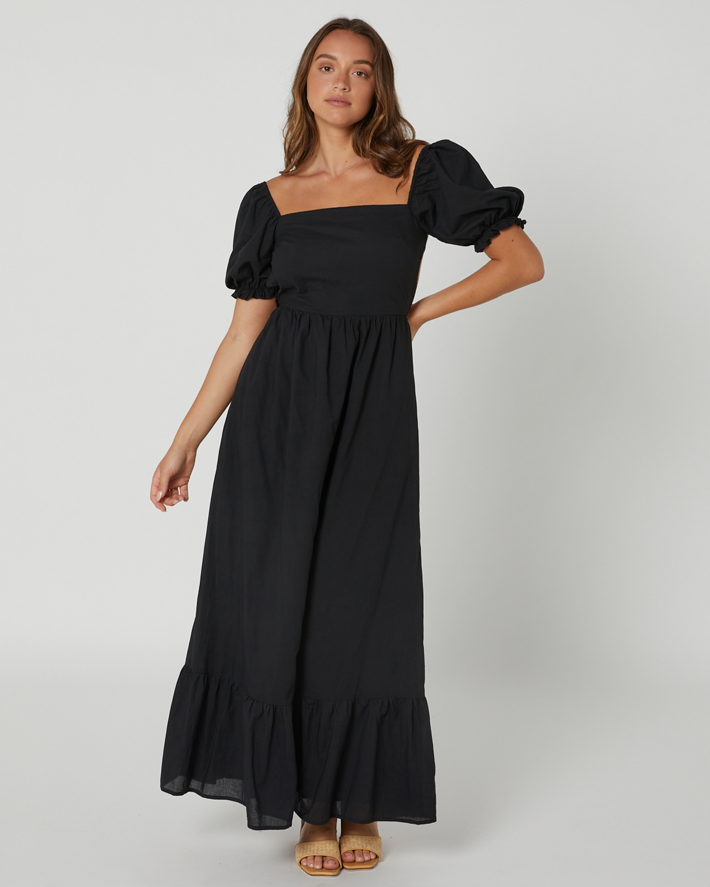 Black holiday sale maxi dress