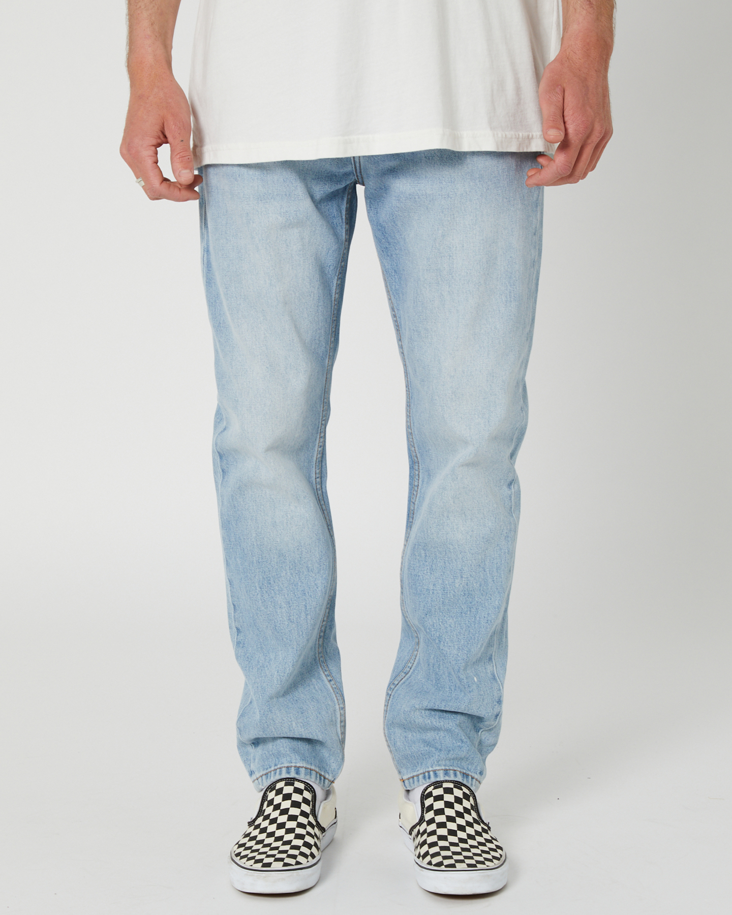 Rollas Tim Slims Mens Jean - Bonzer Blue