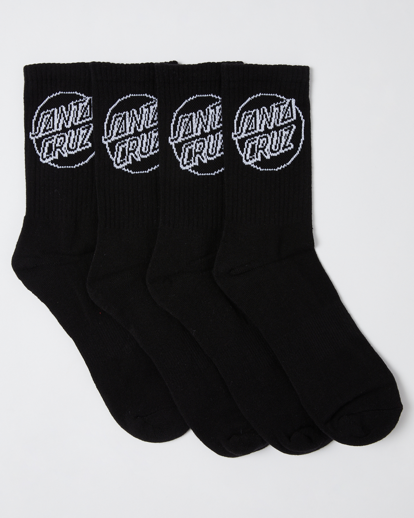 Santa Cruz Opus Dot Socks Black SurfStitch