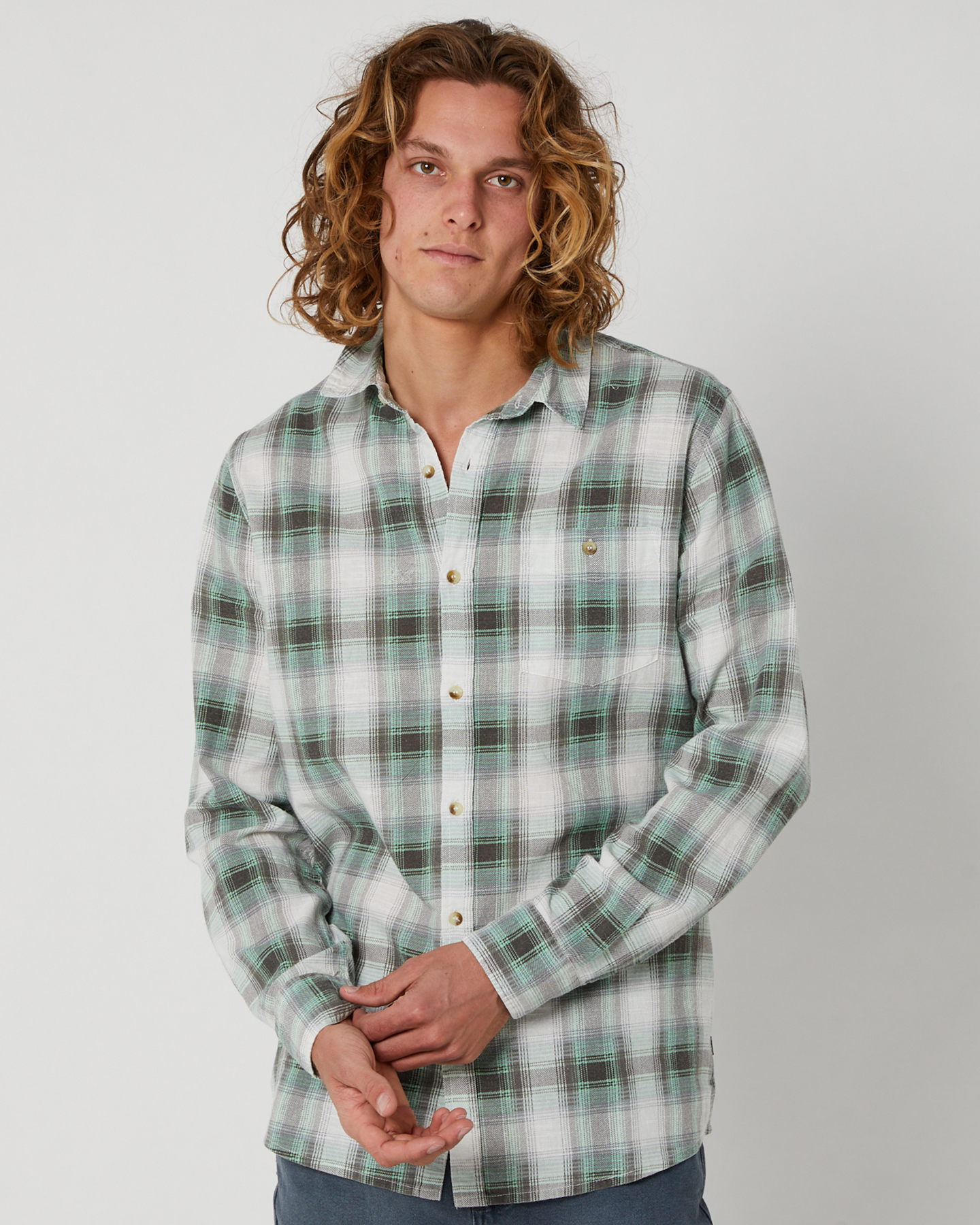 Rollas tradie deals check shirt