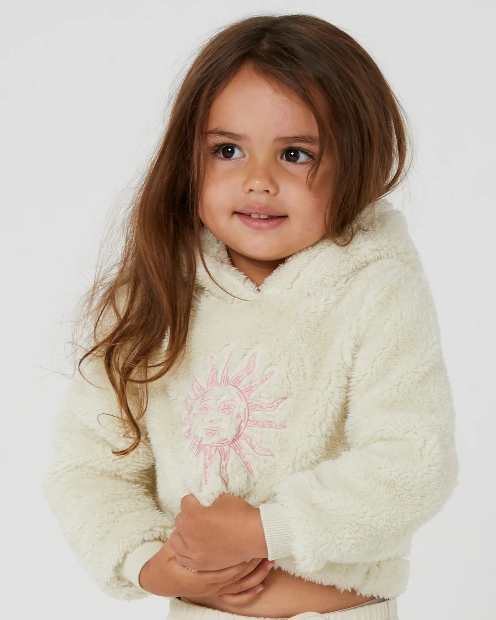 Girls clearance teddy hoodie