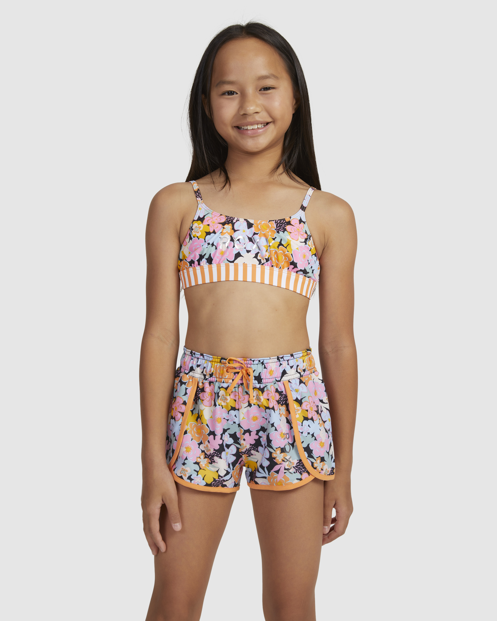 Kids Swim For Good Time Crop Top St by ROXY