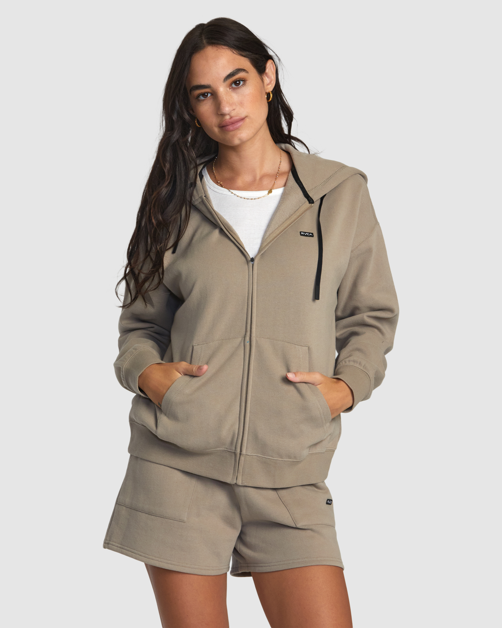 Rvca clearance womens hoodie