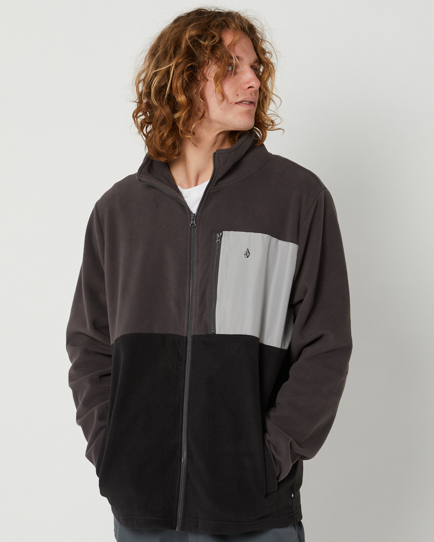 Volcom clearance fleece jacket