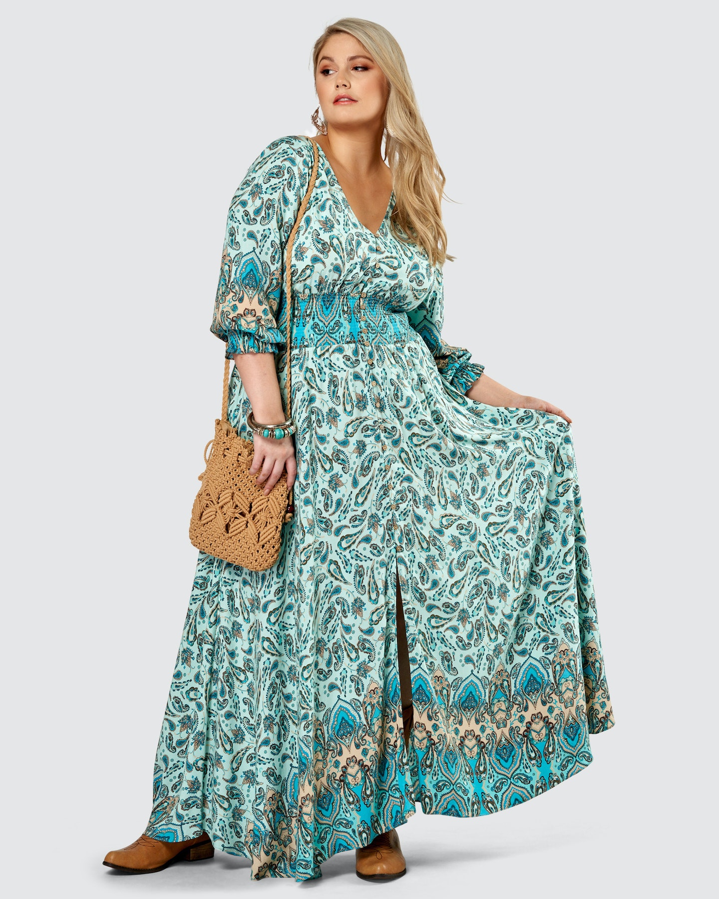 Gypsy dresses 2024 plus size