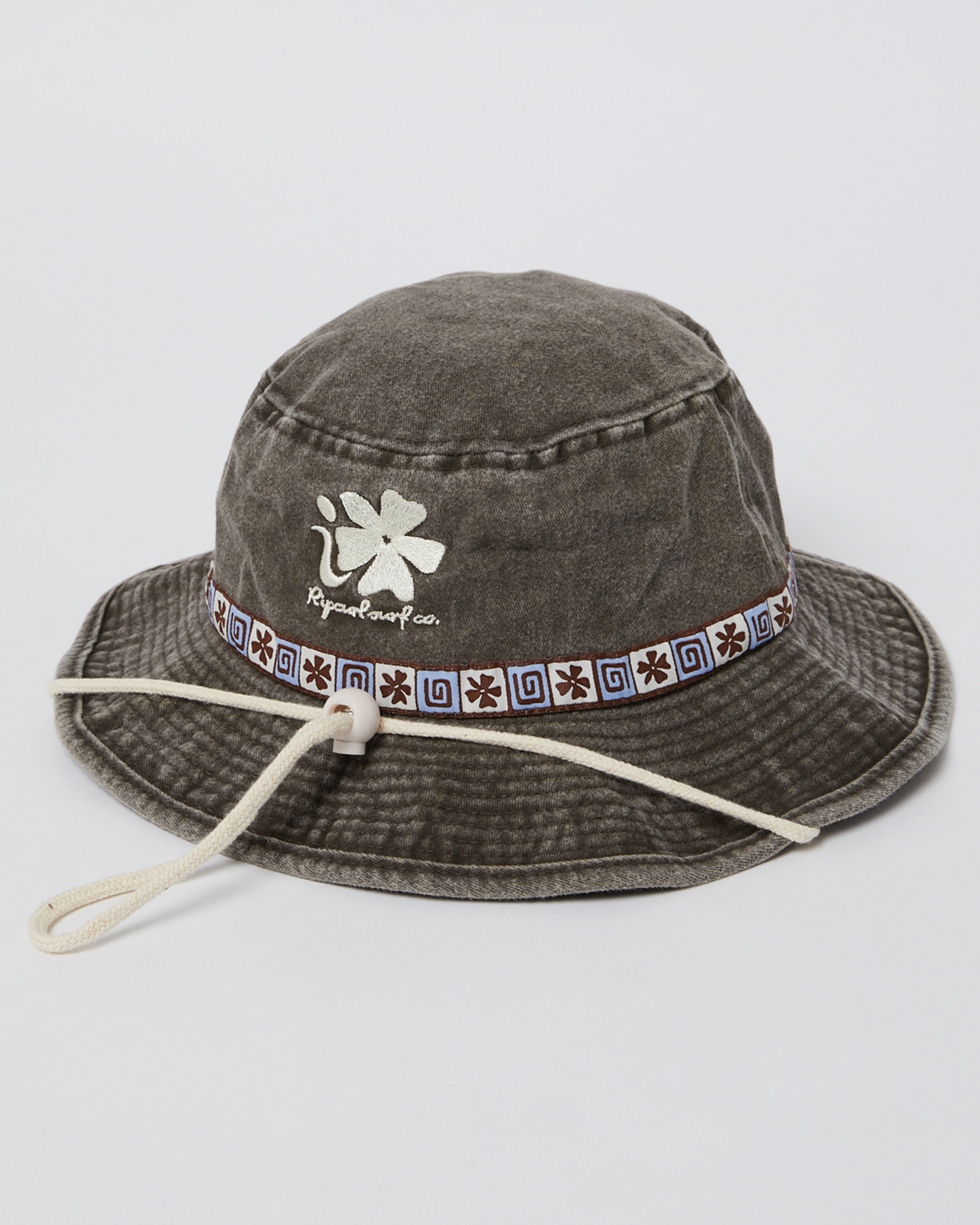 Rip Curl Holiday Tropics Washed Upf Hat - Brown