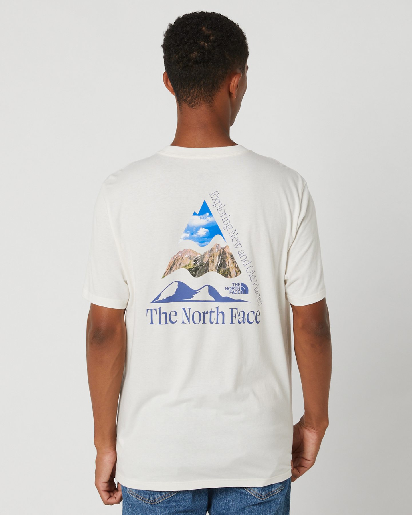 The North Face Mens Places We Love Ss Tee - Gardenia White