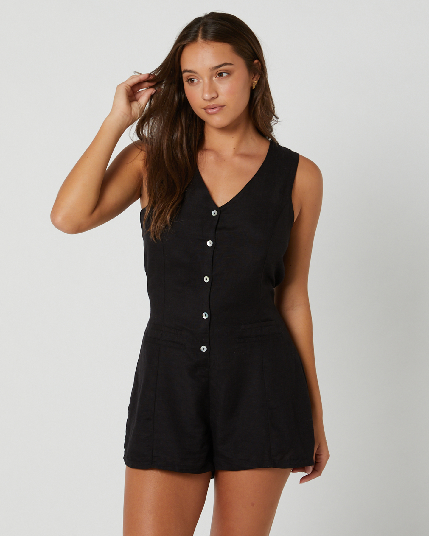 Womens black hot sale playsuit