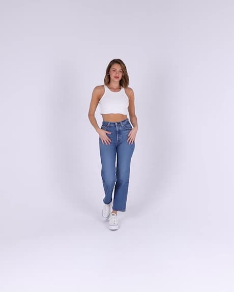 Levi's Ribcage Straight Ankle Jean - Jazz Jive Together | SurfStitch