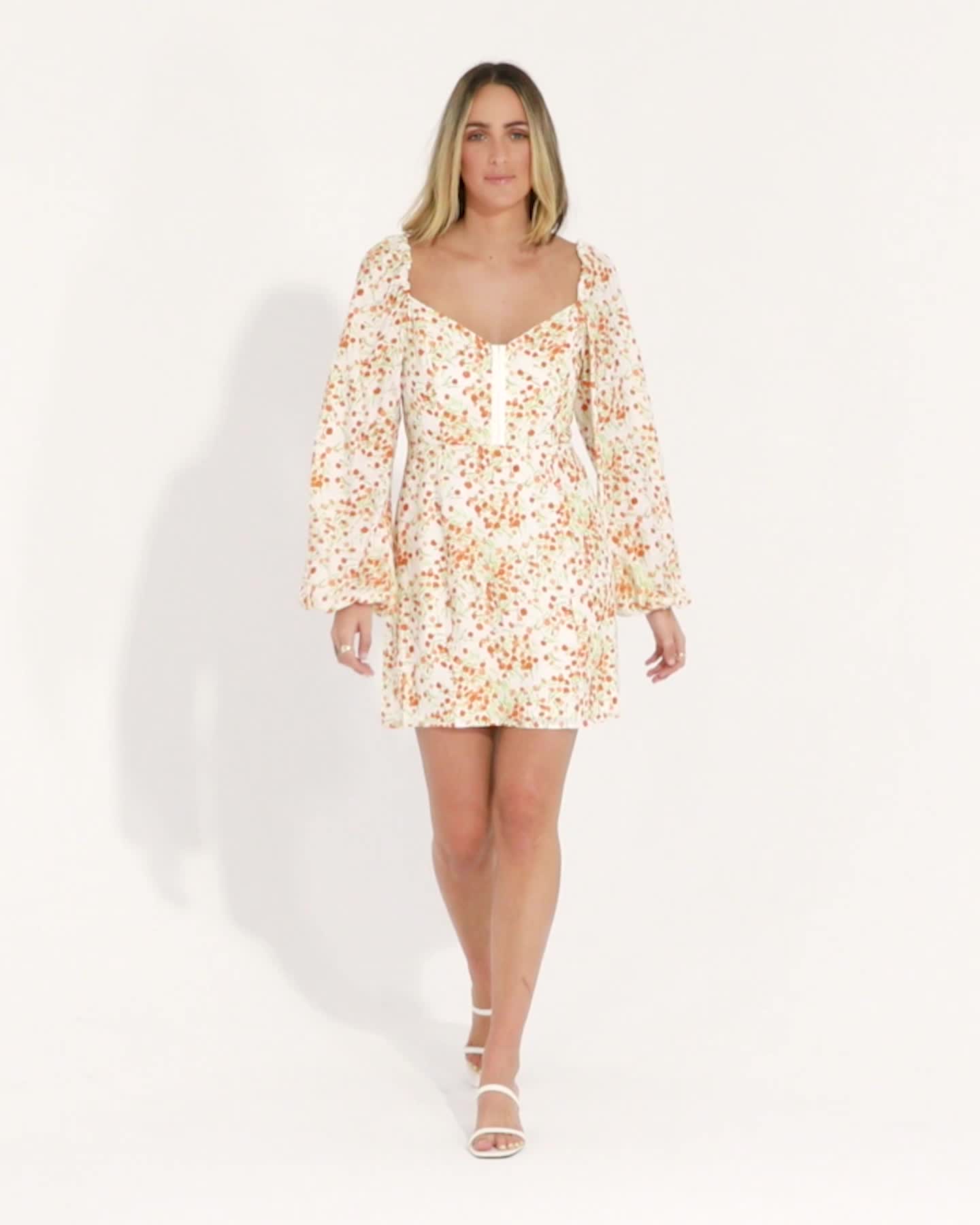 The East Order Hollie Mini Dress - Juicy Dandelion | SurfStitch